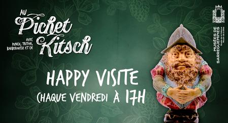 Happy visites de l'exposition "Au Pichet Kitsch"